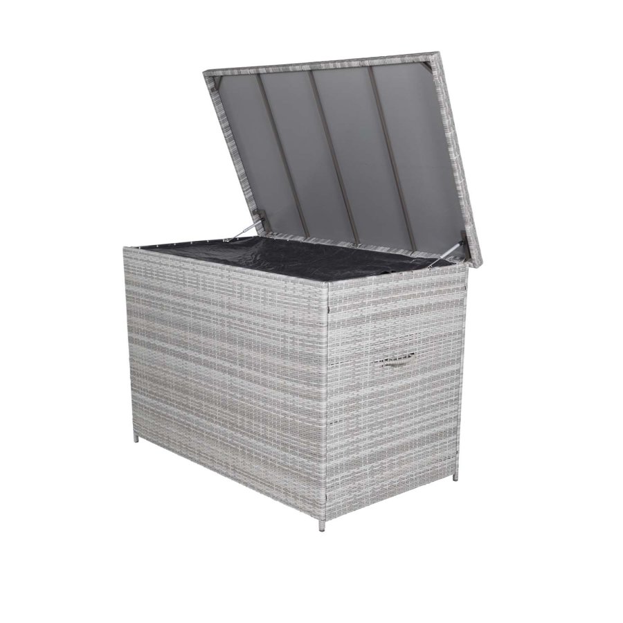 VENTURE DESIGN rektangulr Amazon udendrs hyndeboks - gr rattan og stl 