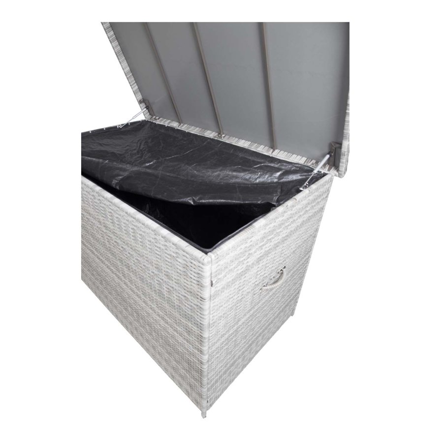 VENTURE DESIGN rektangulr Amazon udendrs hyndeboks - gr rattan og stl 