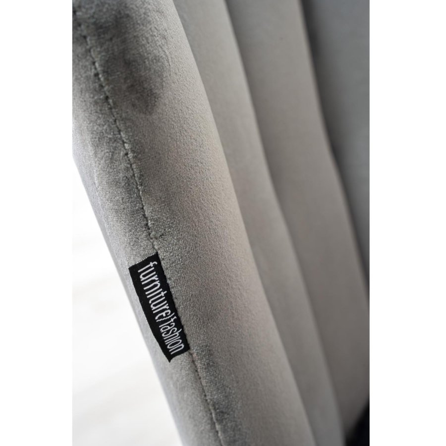 VENTURE DESIGN Copenhagen spisebordsst, m. 4 stole - brun finer/sort metal og gr fljl/sort metal