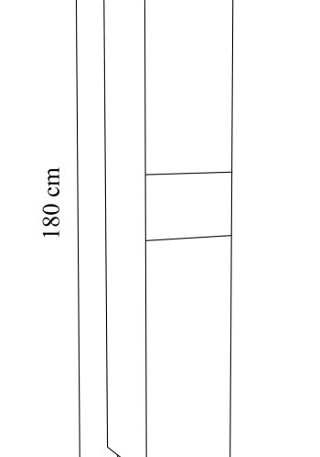 VCM NORDIC Silora badevrelse hjskab, m. 2 lger, 2 hylder, 1 skuffe - hvid tr