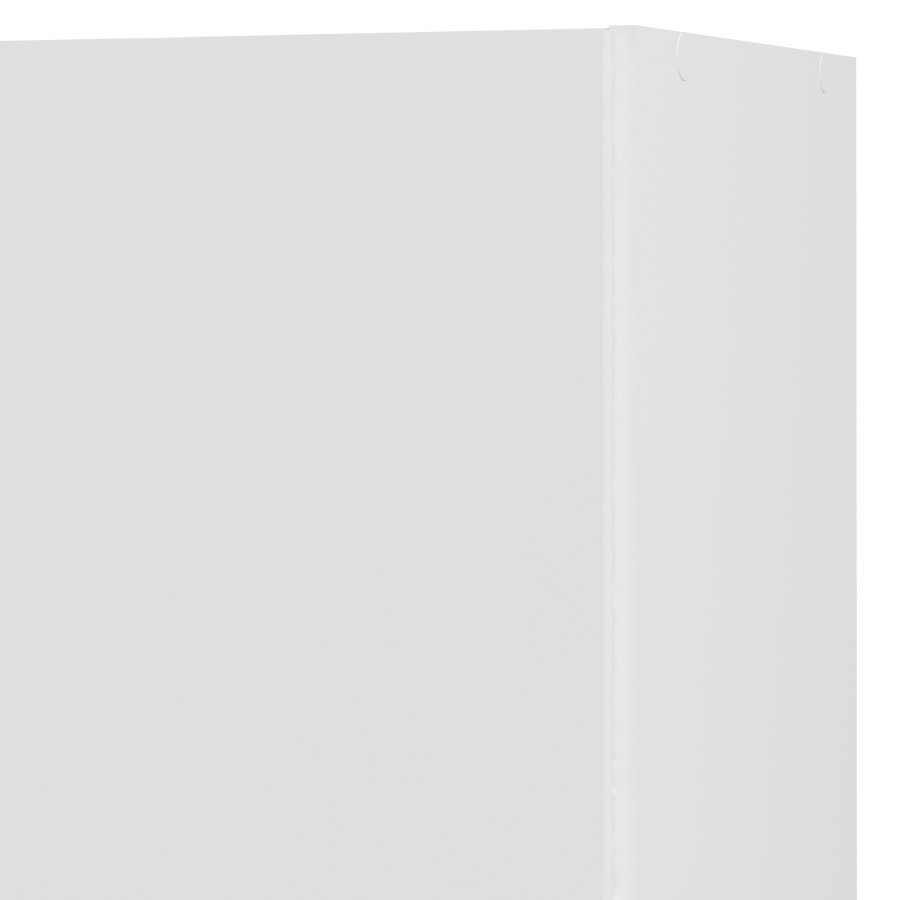 TVILUM Space garderobeskab 1 lge og 3 hylder - hvid folie/spnplade