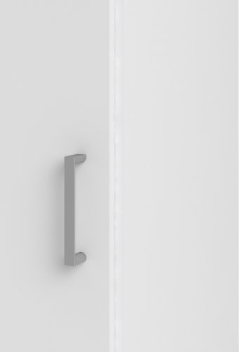 TVILUM Space garderobeskab 1 lge og 3 hylder - hvid folie/spnplade