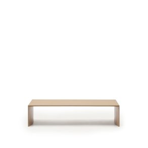 KAVE HOME Litto egefiner sofabord med naturlig farve finish, 140 x 70 cm