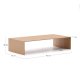 KAVE HOME Litto egefiner sofabord med naturlig farve finish, 140 x 70 cm