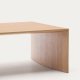 KAVE HOME Litto egefiner sofabord med naturlig farve finish, 140 x 70 cm