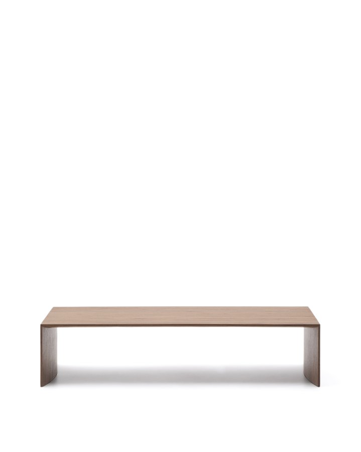 KAVE HOME Litto sofabord i valndfiner med naturlig farvefinish, 140 x 70 cm