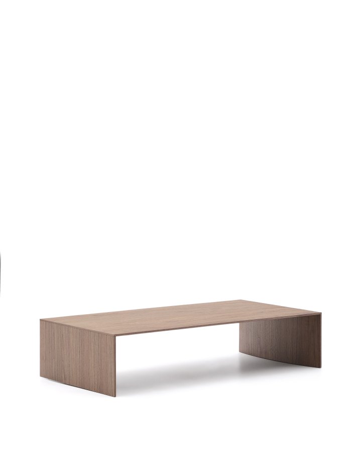 KAVE HOME Litto sofabord i valndfiner med naturlig farvefinish, 140 x 70 cm