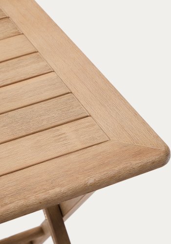 KAVE HOME Dandara klapbord i FSC 100% massivt akacietr 66 x 66cm