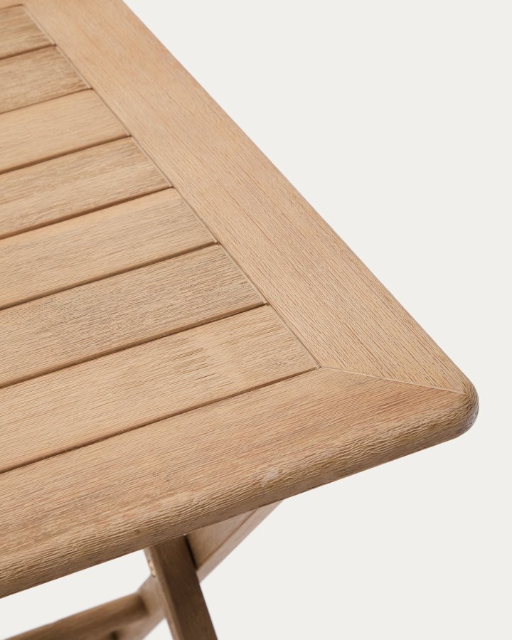 KAVE HOME Dandara klapbord i FSC 100% massivt akacietr 66 x 66cm