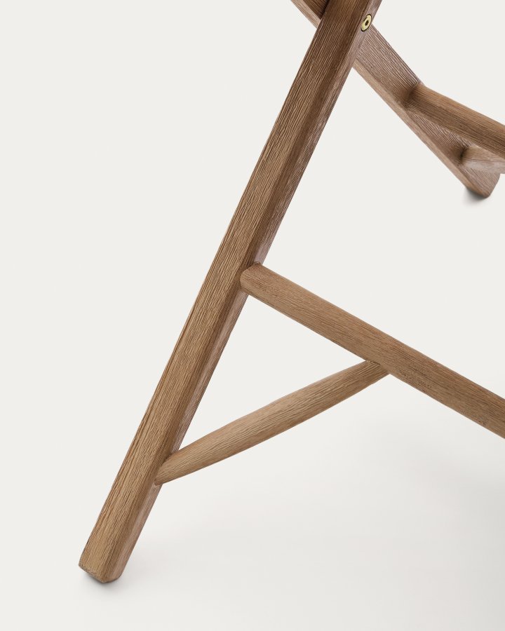 KAVE HOME Dandara klapbord i FSC 100% massivt akacietr 66 x 66cm