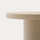 KAVE HOME Aiguablava havebord, rund - beige cement (90)