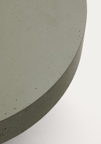 KAVE HOME Aiguablava udendrs sofabord, rund - grn cement (66)