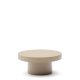 KAVE HOME Aiguablava udendrs sofabord, rund - beige cement (66)