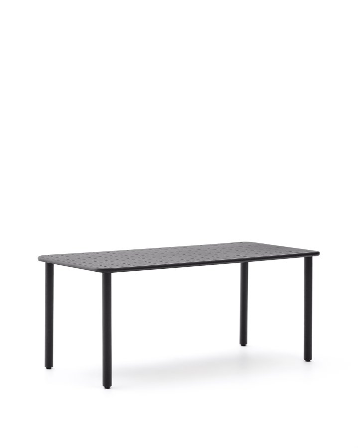 KAVE HOME Brai havebord, rektangulr - mrkegr galvaniseret stl (180x90)