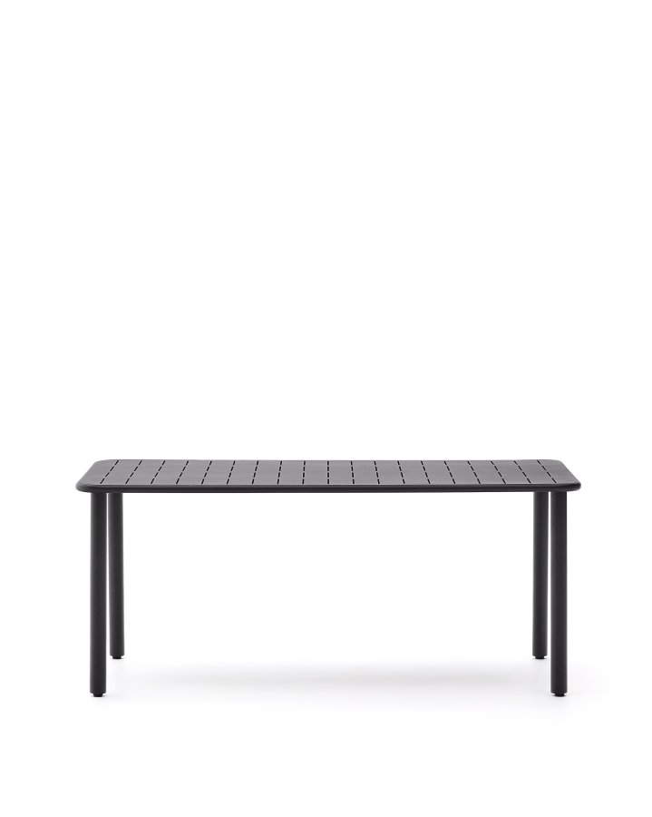 KAVE HOME Brai havebord, rektangulr - mrkegr galvaniseret stl (180x90)