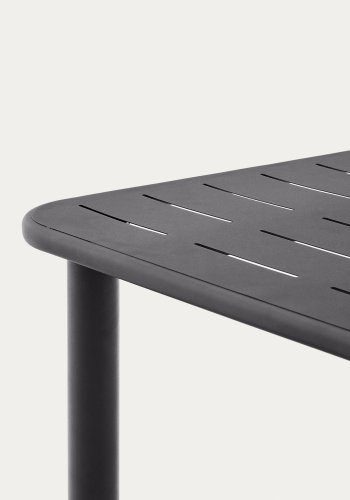 KAVE HOME Brai havebord, rektangulr - mrkegr galvaniseret stl (180x90)