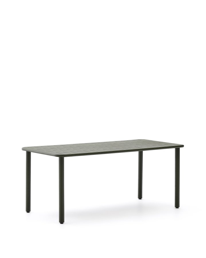 KAVE HOME Brai havebord, rektangulr - grn galvaniseret stl (180x90)