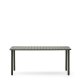 KAVE HOME Brai havebord, rektangulr - grn galvaniseret stl (180x90)