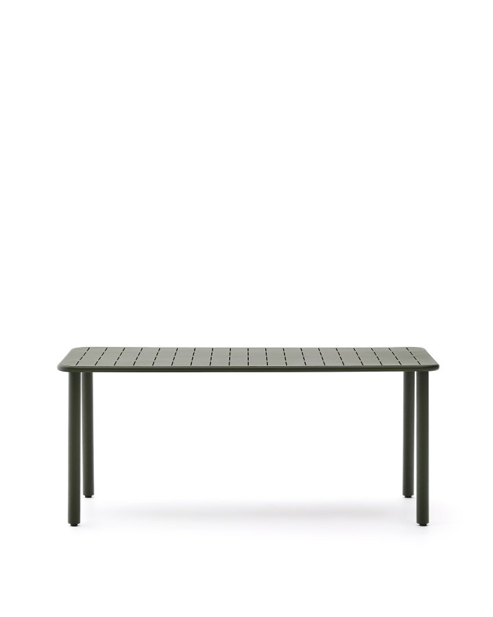 KAVE HOME Brai havebord, rektangulr - grn galvaniseret stl (180x90)