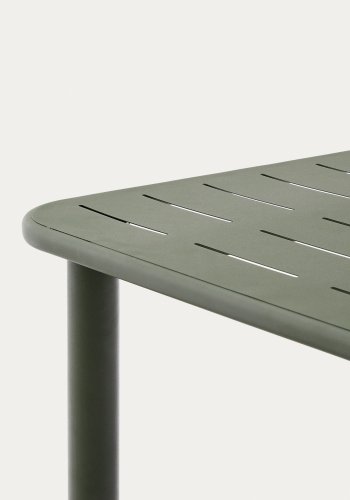 KAVE HOME Brai havebord, rektangulr - grn galvaniseret stl (180x90)