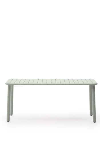 KAVE HOME Brai havebord, rektangulr - turkis galvaniseret stl (180x90)