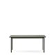 KAVE HOME Maurina udendrsbord i grn galvaniseret stl med grnne fliser 182 x 91cm