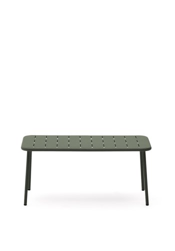 KAVE HOME Zivia udendrs sofabord i grn galvaniseret stl 90 x 50cm