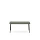 KAVE HOME Zivia udendrs sofabord i grn galvaniseret stl 90 x 50cm