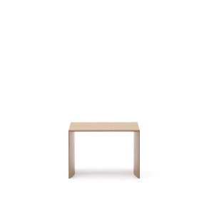 KAVE HOME Litto egefiner sidebord med naturlig farve finish, 55 x 40 cm
