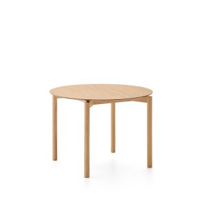 KAVE HOME Indara spisebord, rund - natur askefiner (110)