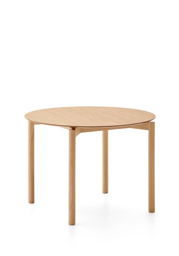 KAVE HOME Indara spisebord, rund - natur askefiner (110)