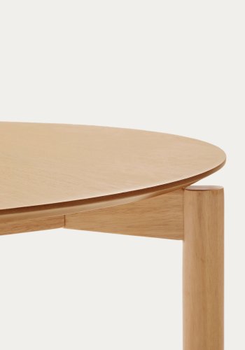 KAVE HOME Indara spisebord, rund - natur askefiner (110)