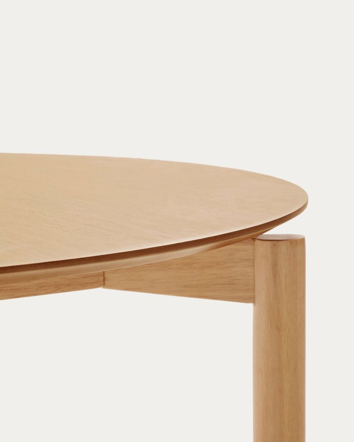 KAVE HOME Indara spisebord, rund - natur askefiner (110)