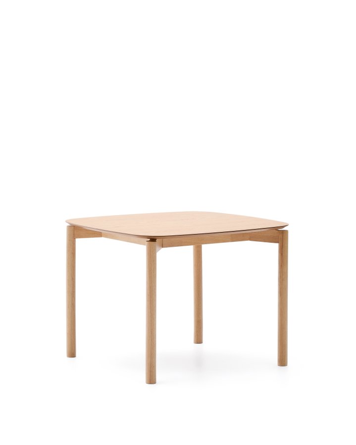 KAVE HOME Indara spisebord, rektangulr - natur askefiner (100x100)