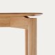 KAVE HOME Indara spisebord, rektangulr - natur askefiner (100x100)