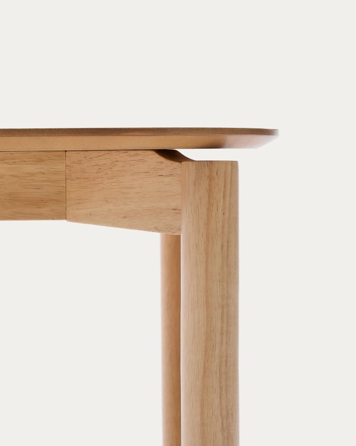 KAVE HOME Indara spisebord, rektangulr - natur askefiner (100x100)