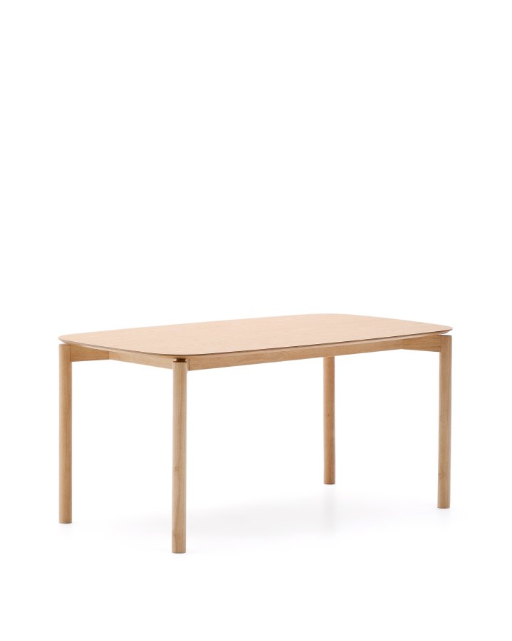 KAVE HOME Indara spisebord, rektangulr - natur askefiner (140x90)
