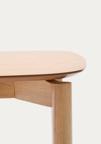 KAVE HOME Indara spisebord, rektangulr - natur askefiner (140x90)