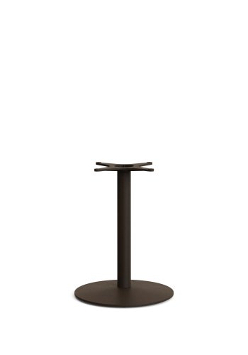 KAVE HOME Esilda udendrsbord med hvid cementplade 70x70cm og grn stlbund Ã˜55x72cm