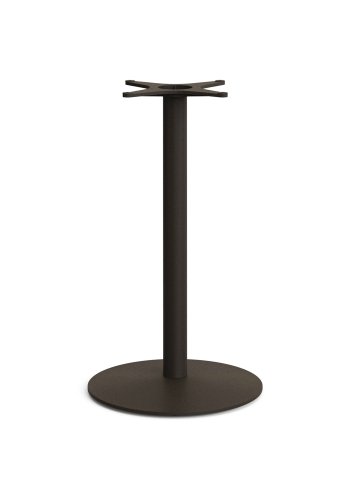 KAVE HOME Esilda udendrs hjbord med terrazzo plade 70x70cm og grn stlbund Ã˜55x96cm