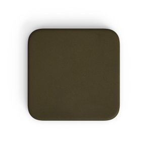 KAVE HOME Dina udendrs rundt bord med hvid cementplade Ã˜70cm og hvid stlfod 48x48x72cm