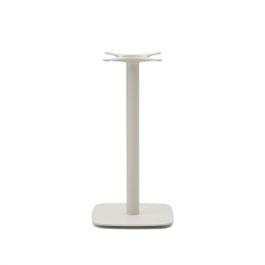  KAVE HOME Dina hje bar-bordben med firkantet metalbund i hvidmalet finish