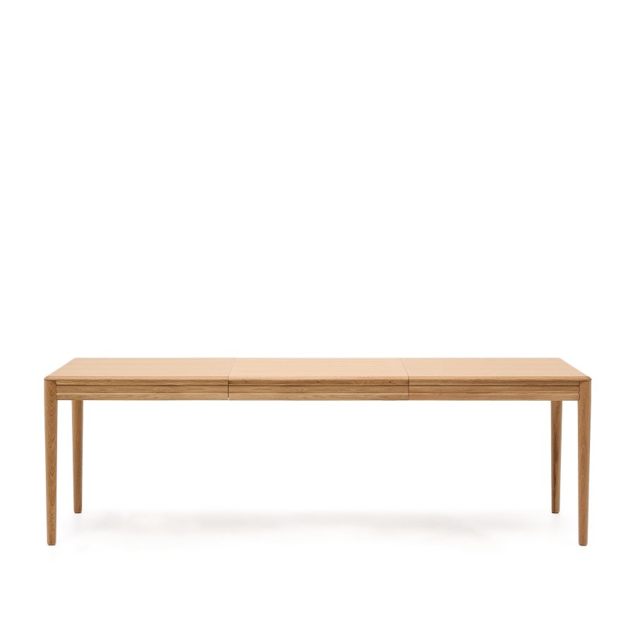 KAVE HOME Lenon udtrksbord i naturligt FSC Mix Credit massivt egetr og finer 160(200)x90