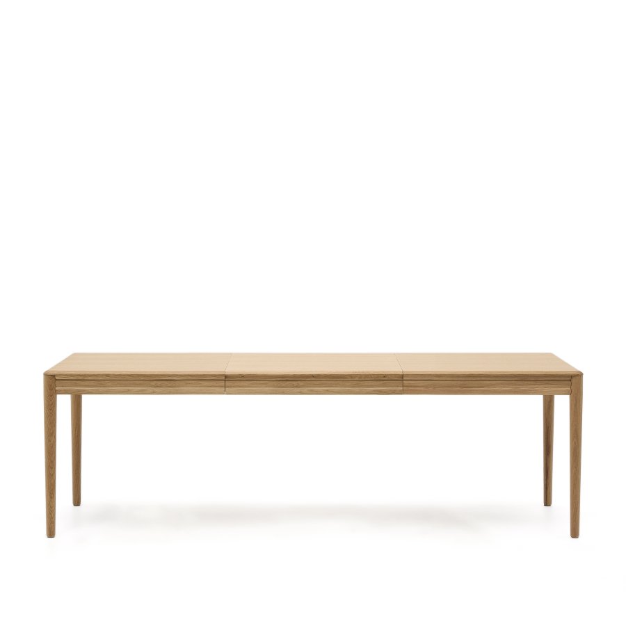 KAVE HOME Lenon udtrksbord i naturligt FSC Mix Credit massivt egetr og finer 160(200)x90