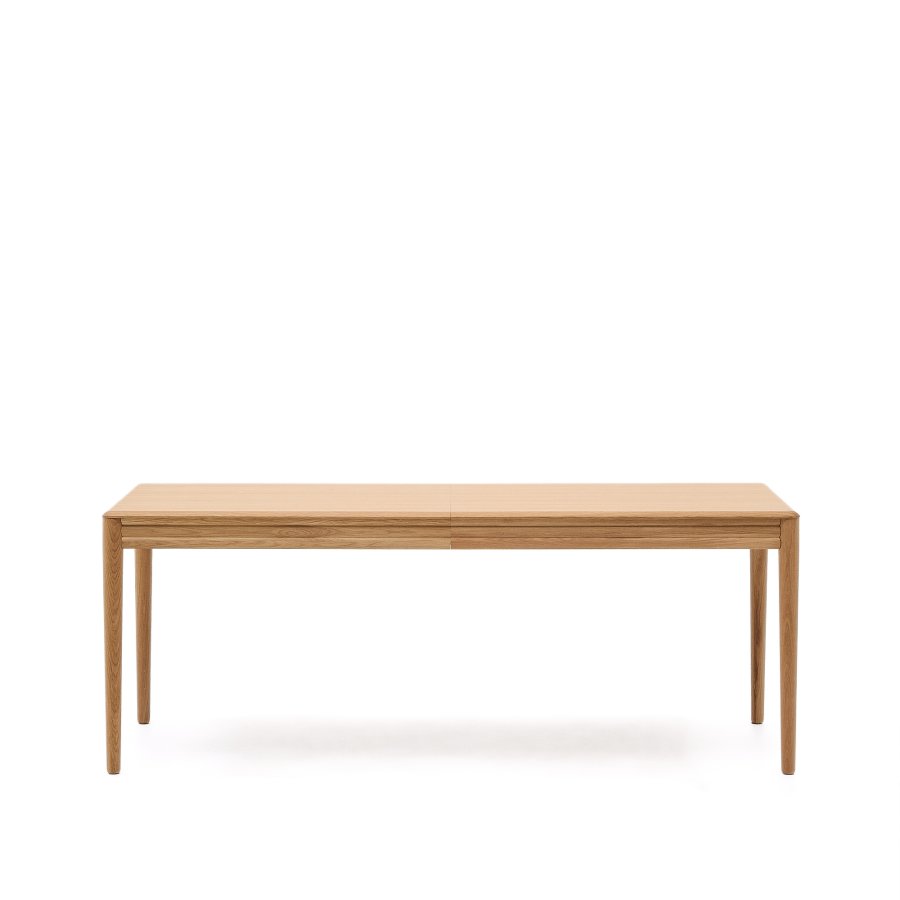 KAVE HOME Lenon udtrksbord i naturligt FSC Mix Credit massivt egetr og finer 200(280)x90