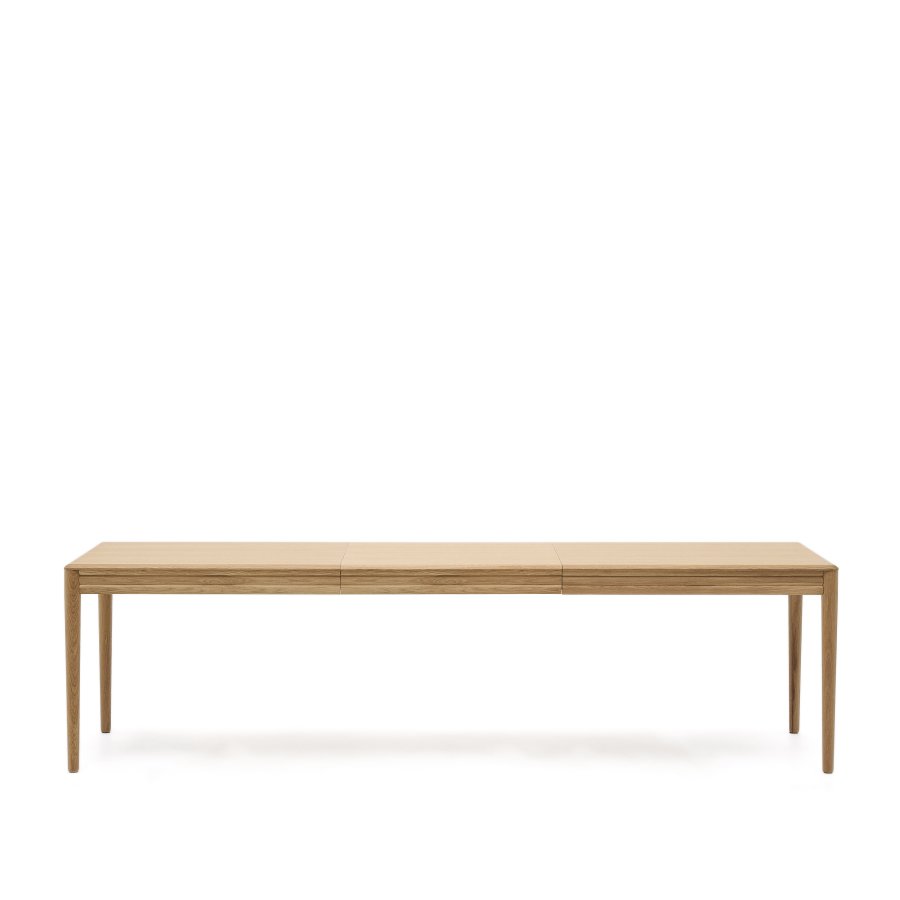 KAVE HOME Lenon udtrksbord i naturligt FSC Mix Credit massivt egetr og finer 200(280)x90