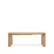 KAVE HOME Jondal udtrksbord lavet af massivt tr og egefiner, 200 (280) cm x 100 cm FSC 100%