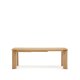 KAVE HOME Jondal udtrksbord lavet af massivt tr og egefiner, 200 (280) cm x 100 cm FSC 100%