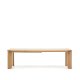 KAVE HOME Jondal udtrksbord lavet af massivt tr og egefiner, 200 (280) cm x 100 cm FSC 100%