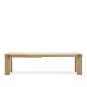 KAVE HOME Jondal udtrksbord lavet af massivt tr og egefiner, 240 (320) cm x 100 cm FSC 100%